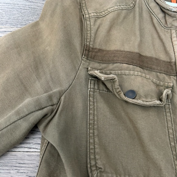 Free People Not your brothers surplus shirt statement jacket - Picture 4 of 13